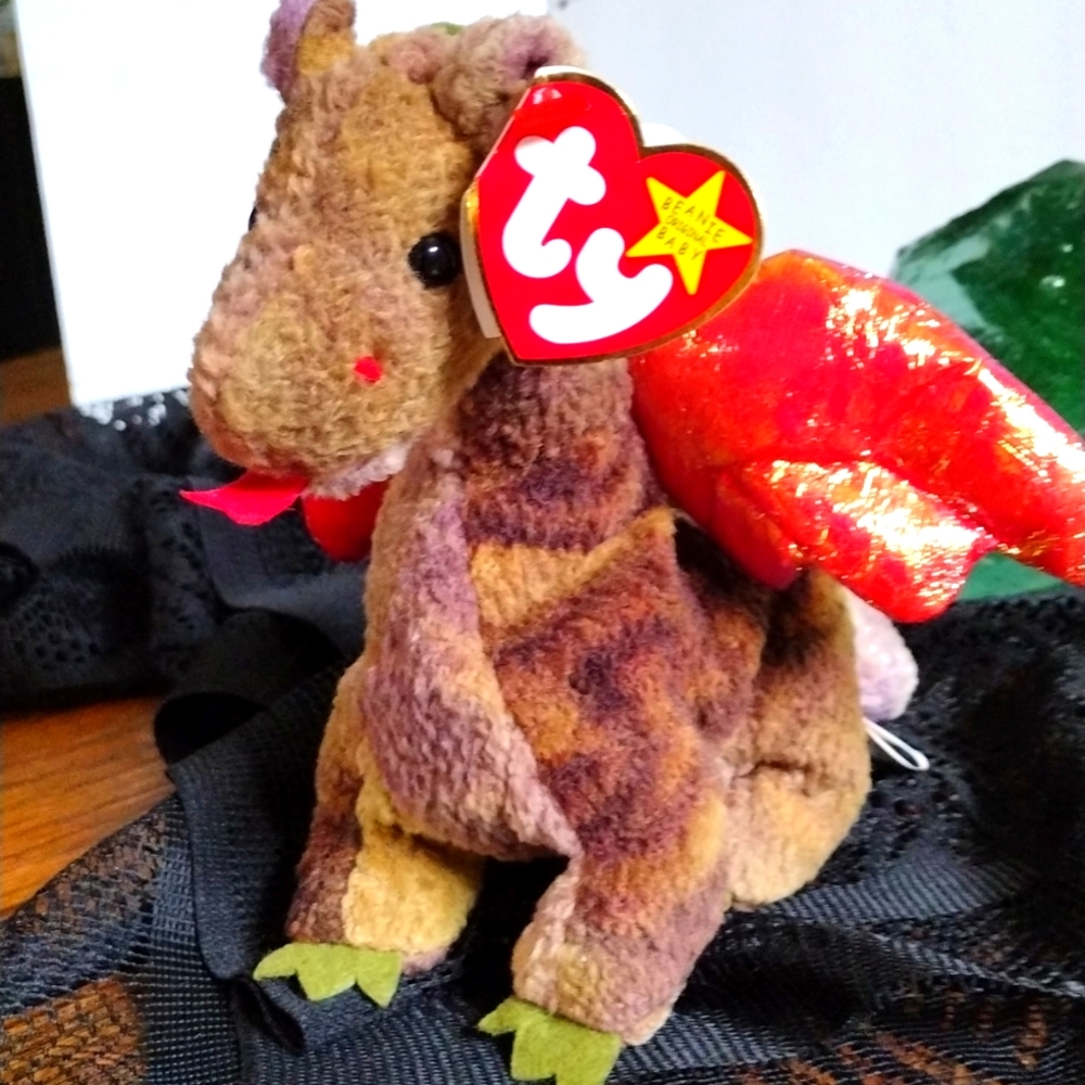 Ty Beanie Babies Scorch the Dragon 1998